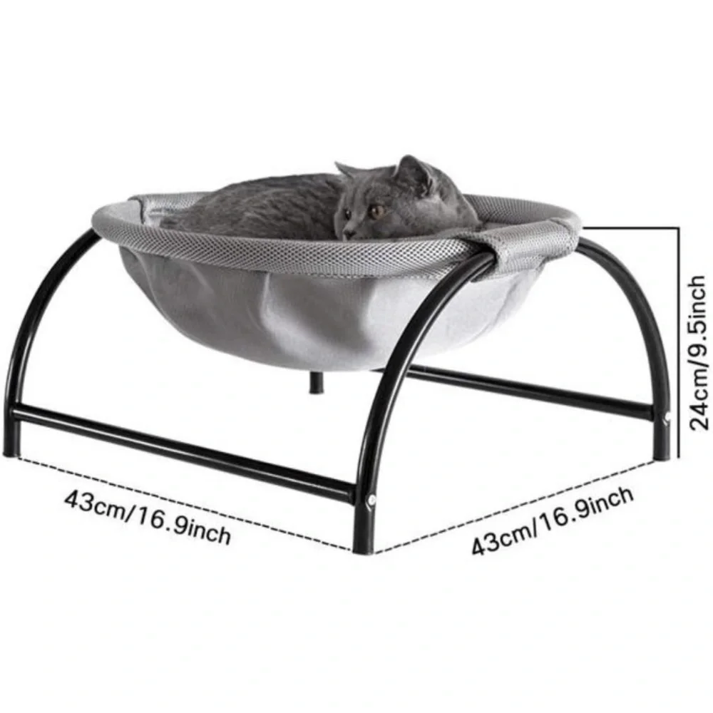 Cat Bed Dog/Pet Hammock Bed Free-Standing Sleeping Bed Pet Supplies Whole Wash